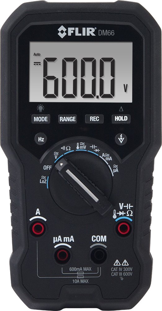 FLIR DM66 TRMS Multimeter mit VFD-Modus
