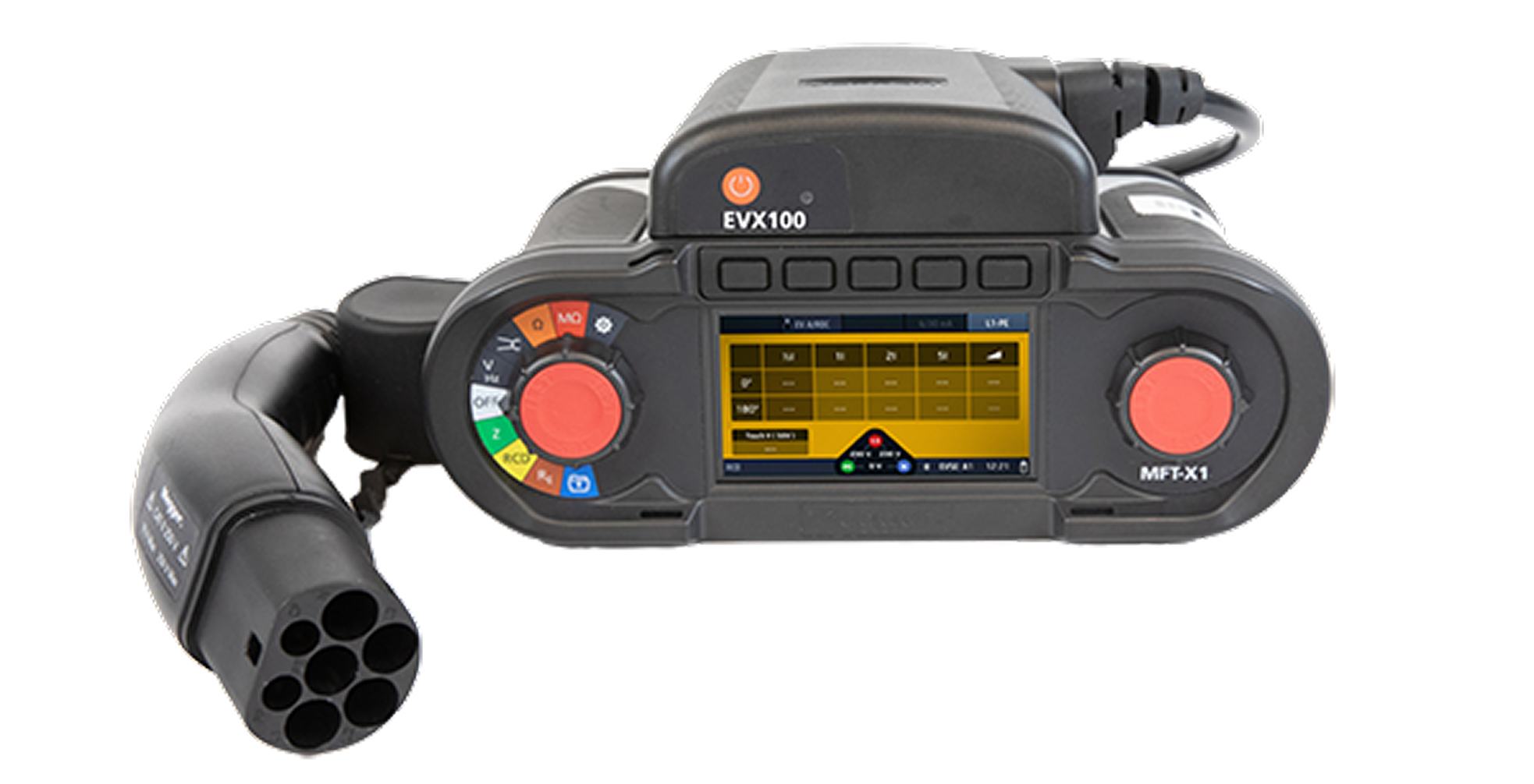 Megger MFT-X1 + EVX Adapter Set - Komplettlösung für die Prüfung von EV-Ladestationen