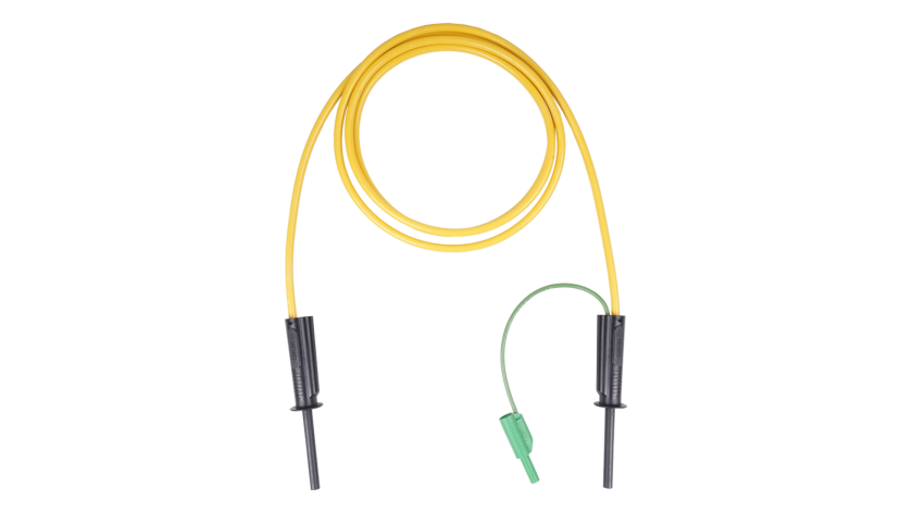 Metrel A 1808 10 kV geschrimte schwarze Messleitung, HVX