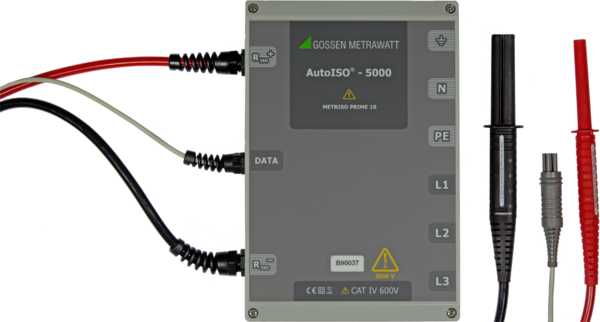 Gossen Metrawatt AutoIso-5000 Prüfadapter