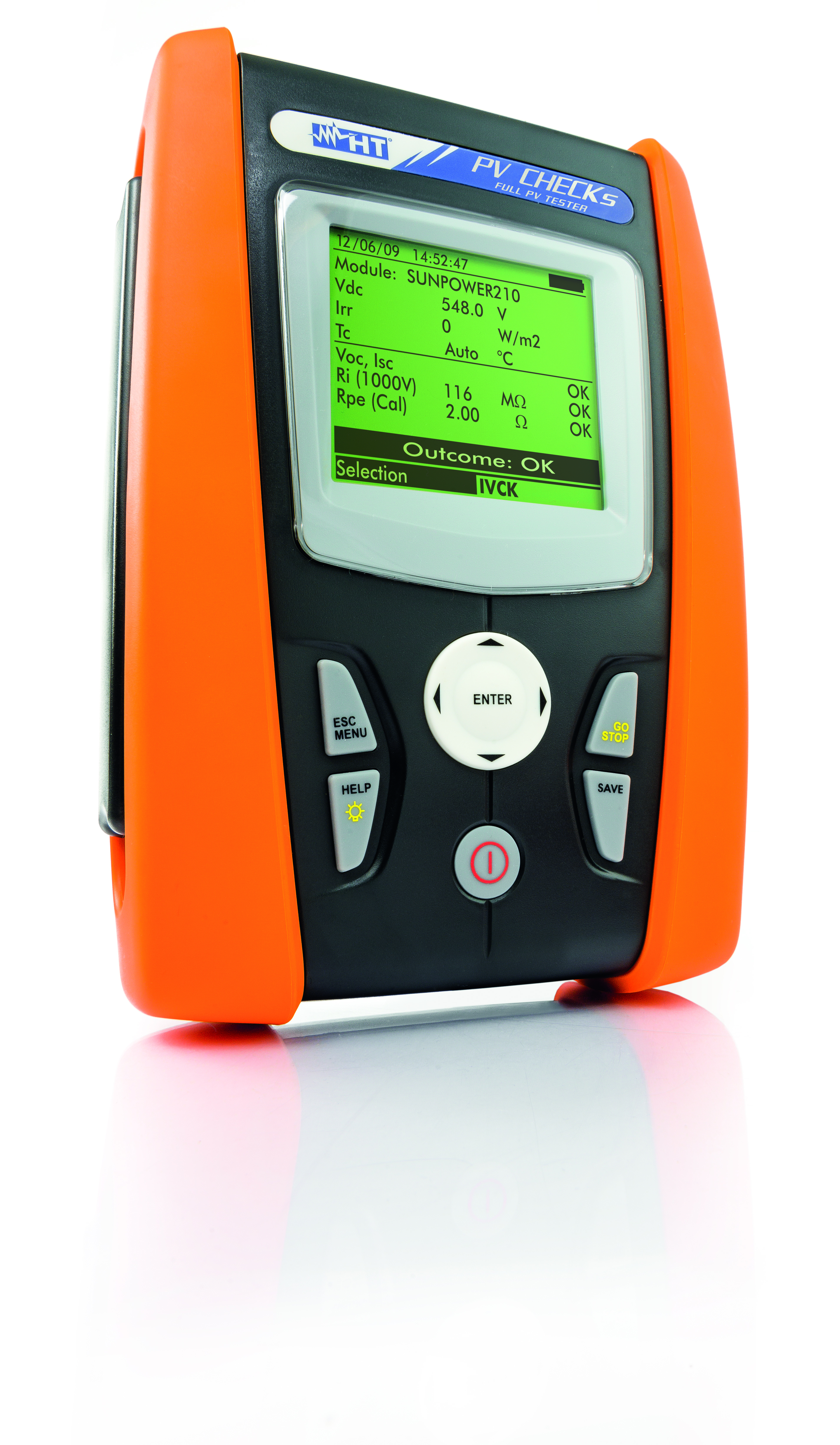 HT Instruments PV-CHECKs Photovoltaik-Installationstester