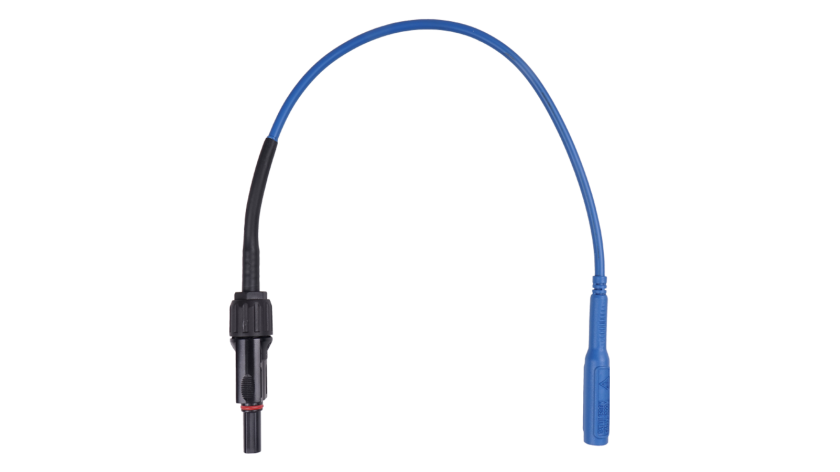 Metrel A 1840 Prüfkabel blau MC4-Buchse/Bananenbuchse 1500 V