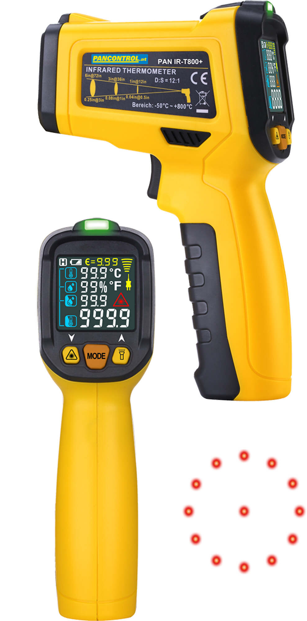 Pancontrol IR-T800+ IR-Thermometer