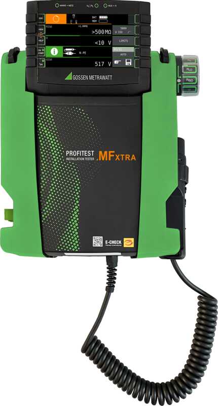 Gossen Metrawatt Profitest MF XTRA Lemongreen