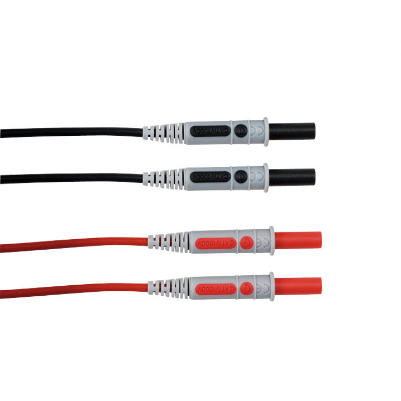 C.A 2 Messleitungen 1000 V 15 A