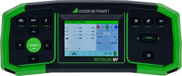 Gossen Metrawatt Metraline MF Installationsmessgerät