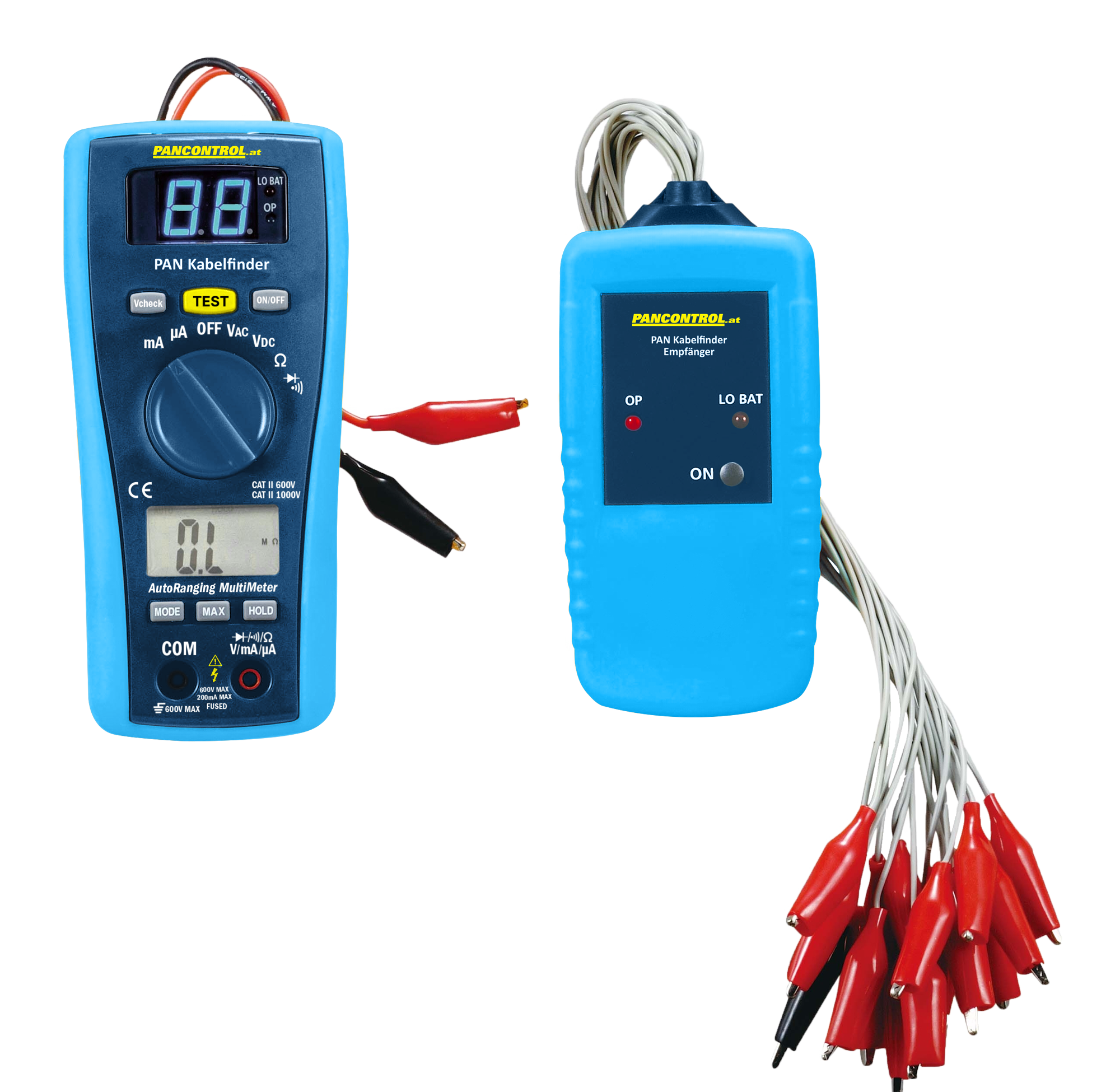 Pancontrol Kabelfinder Leitungssucher und Multimeter
